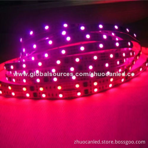 Waterproof addressable RGB LED strip 48LEDs